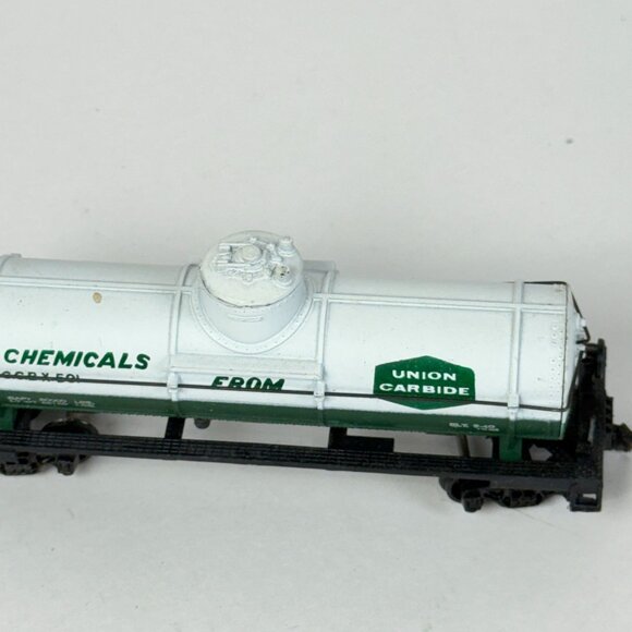 HO Scale Vintage Model Train Cars Kahn’s Refrigerator Union Carbide Tank Western - Picture 5 of 9